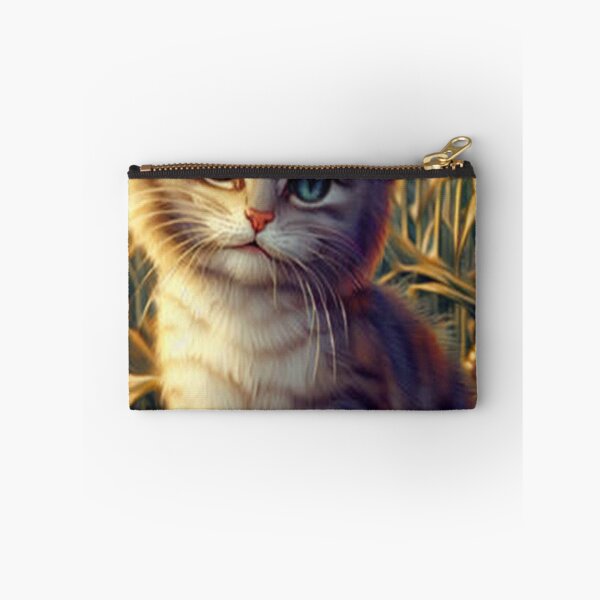 Item preview, Cute cat in corn field hyperdetailed designed and sold by ErmintrudeCiara.