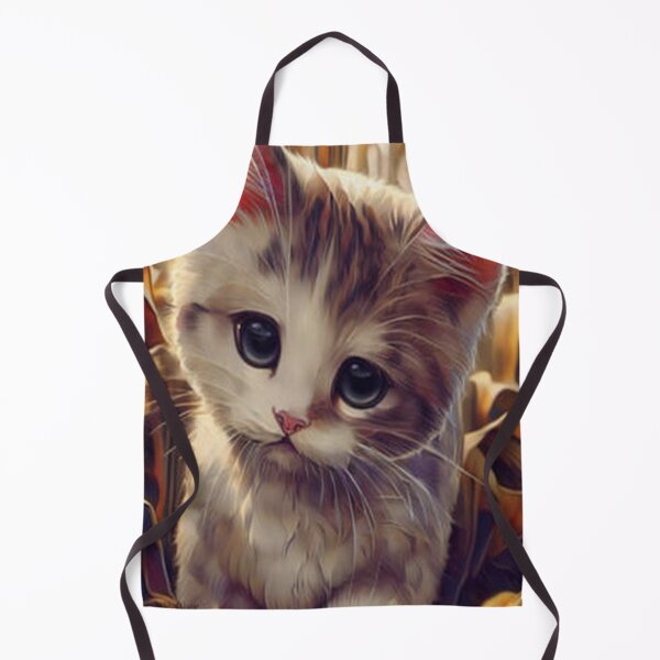 Item preview, Cute cat in corn field hyperdetailed designed and sold by ErmintrudeCiara.