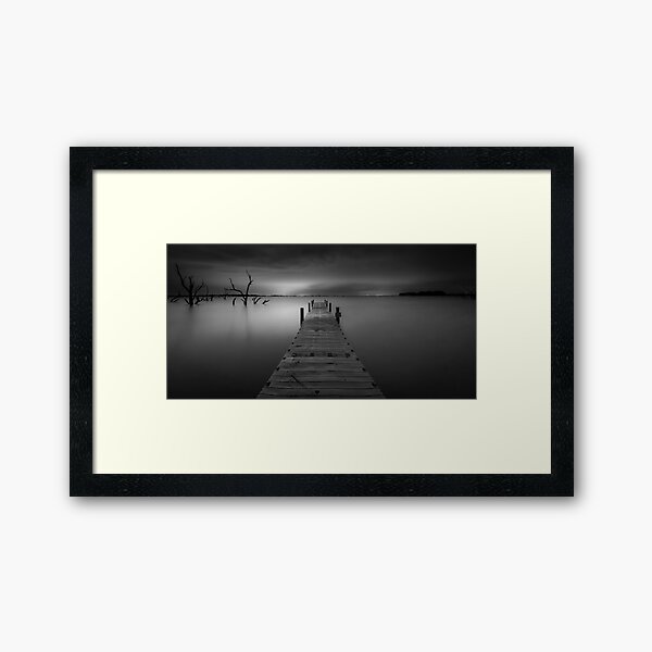Taylors Lake - Wimmera Framed Art Print