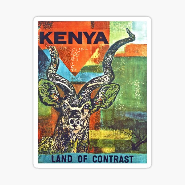 Kenya Stickers Redbubble