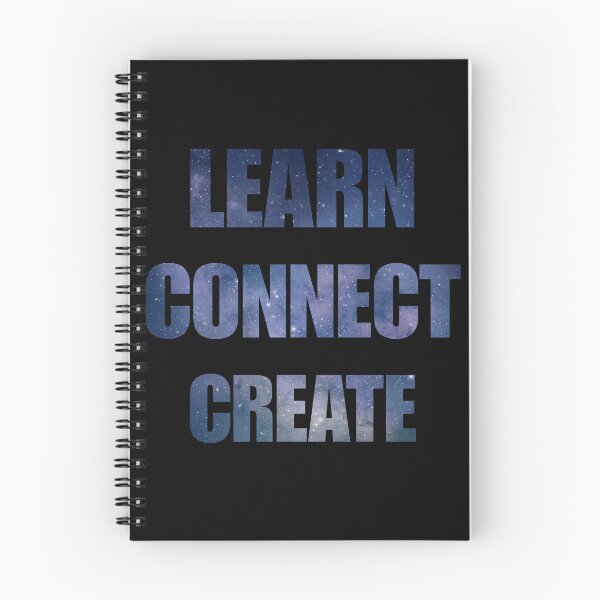 Item preview, Learn connect create  designed and sold by SidTastic .