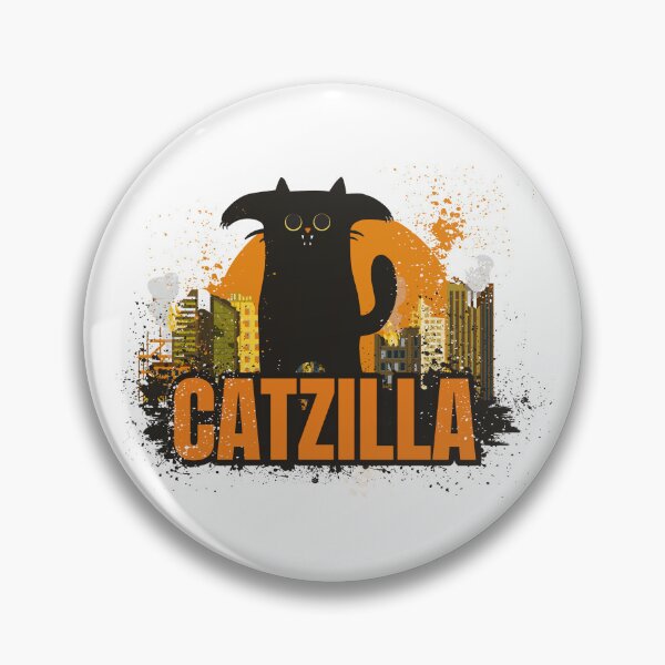 Item preview, Catzilla! Cat terrorising designed and sold by MAD Product and design.