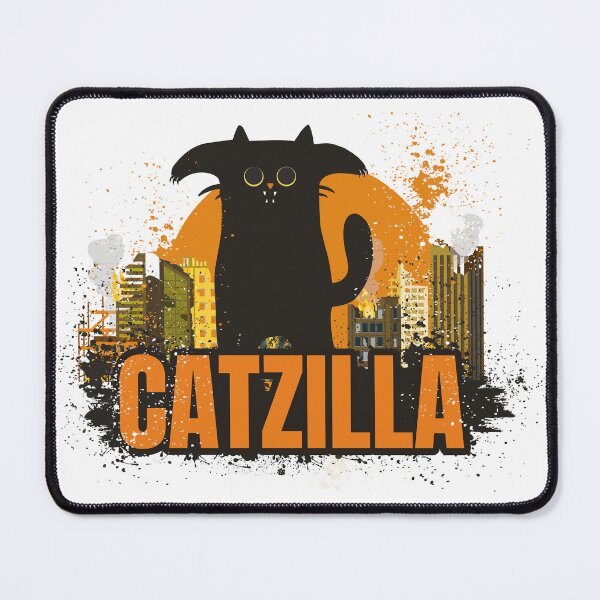 Item preview, Catzilla! Cat terrorising designed and sold by MAD Product and design.