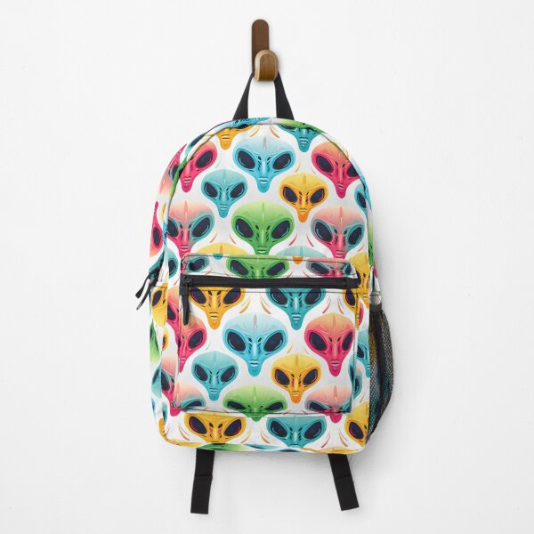 Item preview, Cosmic Odyssey: Exploring Colorful Head Alien Creations designed and sold by DreamerScape.