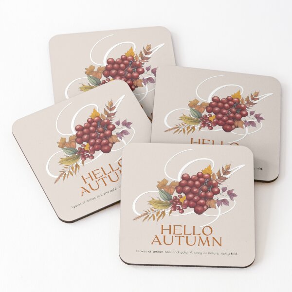 Item preview, Hello Autumn with Amber Foliage designed and sold by SallySunday.