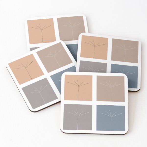 Item preview, grass flowers on a minimalist tone background designed and sold by nongengz.