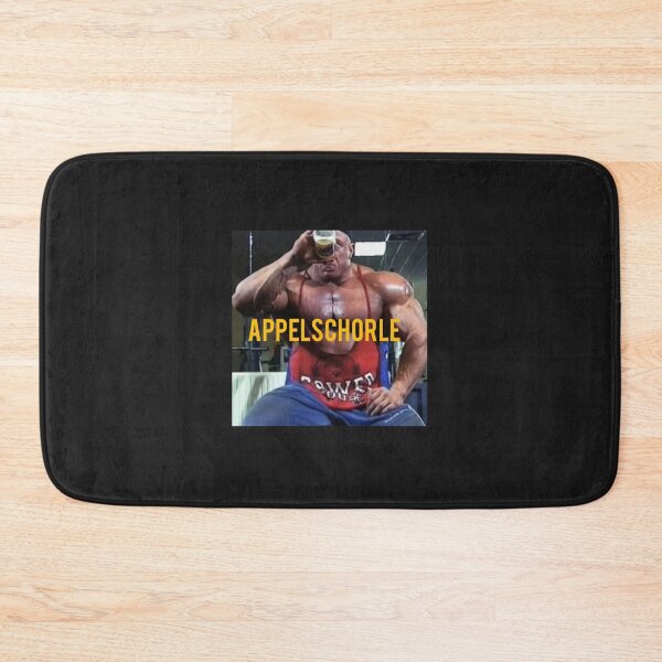 Item preview, Markus Ruhl Bodybuilding Appelschorle Meme Sticker designed and sold by BernardoMoreno.