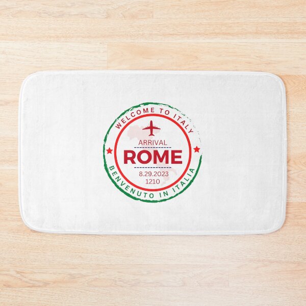 Item preview, Rome Italy Passport Stamp Travel designed and sold by Supra Designs.