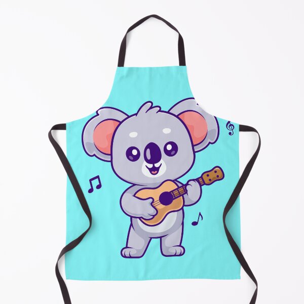 Item preview, Melodic Koala Serenade: Cute Koala Playing Guitar Cartoon designed and sold by hjian8219.