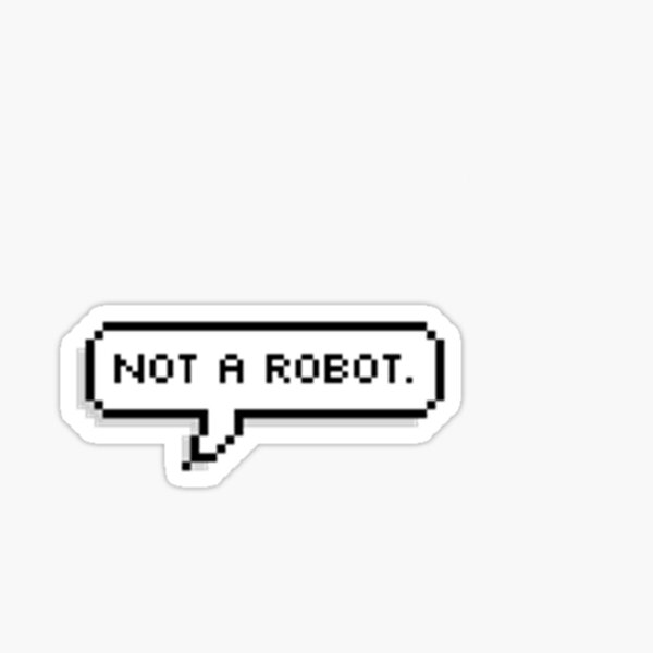 Artikel-Vorschau von kein Roboter, designt und verkauft von idebnams.