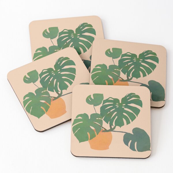 Item preview, monstera interior plant melon designed and sold by alienrabbit.