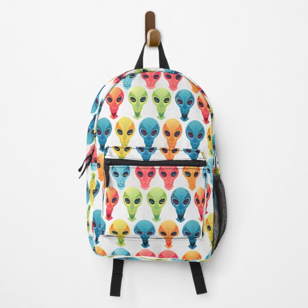 Item preview, Chasing Rainbows in Outer Space: Discovering Colorful Head Alien Art designed and sold by DreamerScape.