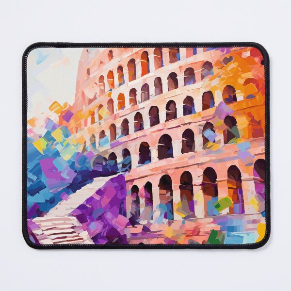 Item preview, Colosseum Futuristic Abstract Art - Rome - Italy designed and sold by ArsUrbis.