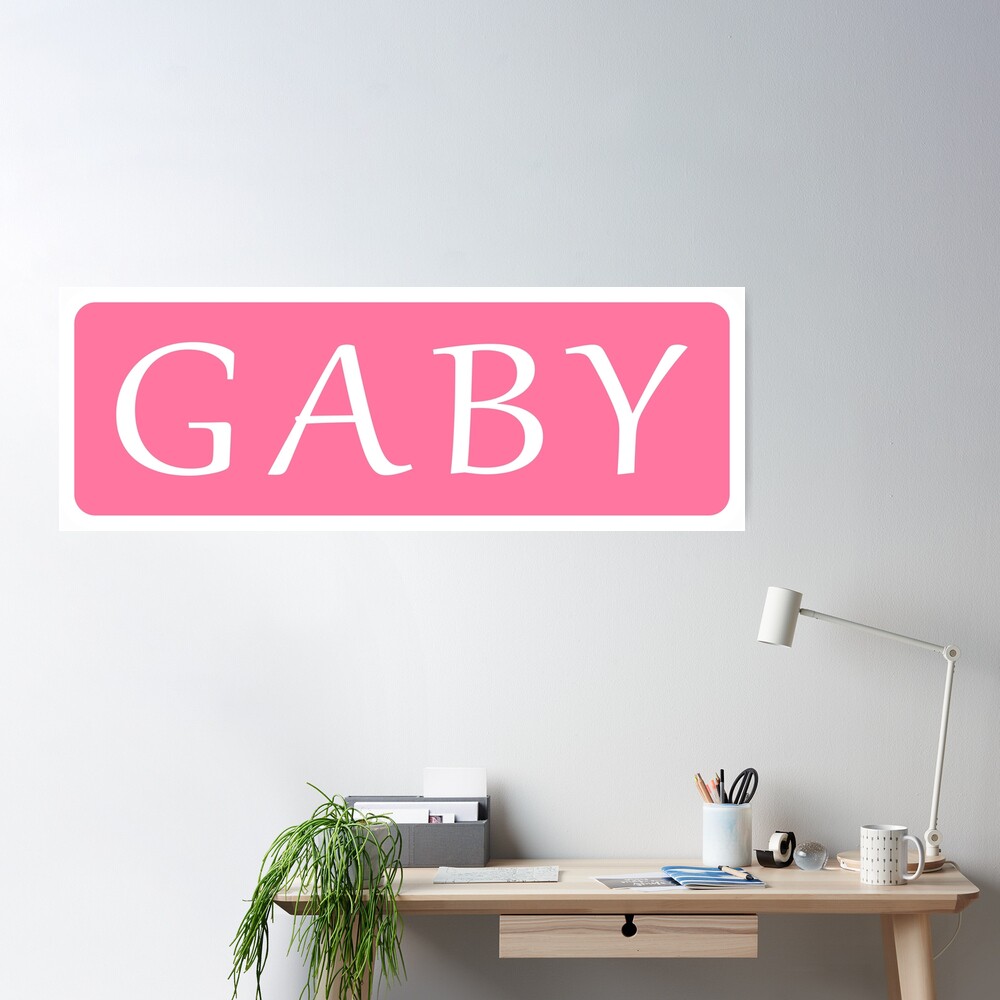 Mesa de escritorio rosa Gaby