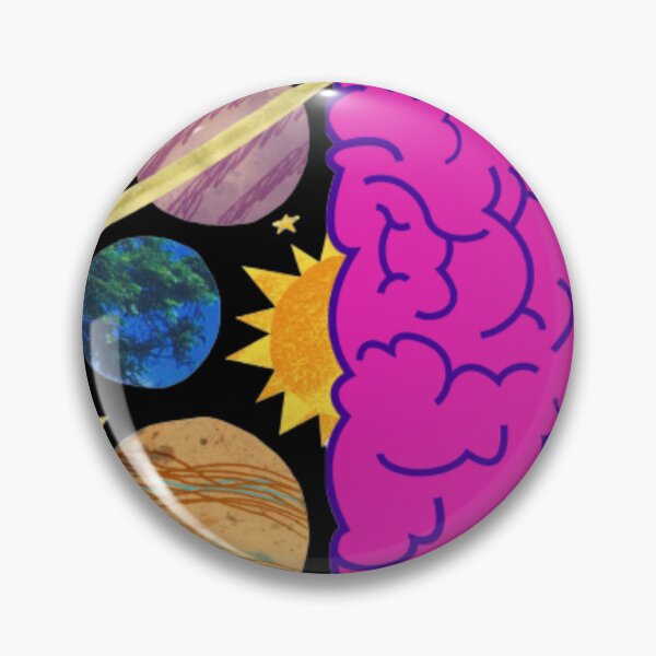 Item preview, brain and solar system designed and sold by klauswonders.