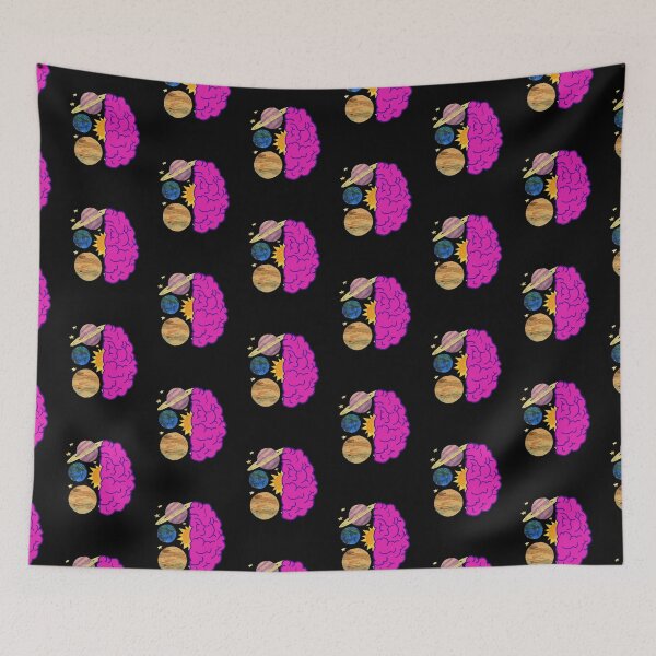 Item preview, brain and solar system designed and sold by klauswonders.