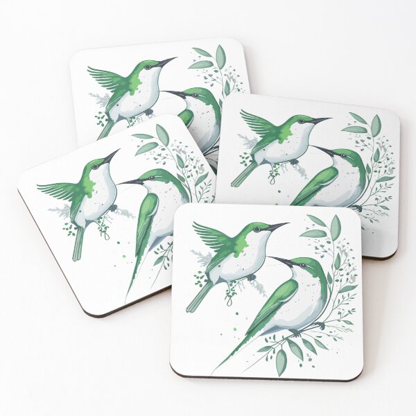 Item preview, Colourful sunbirds designed and sold by ColorSplash123.