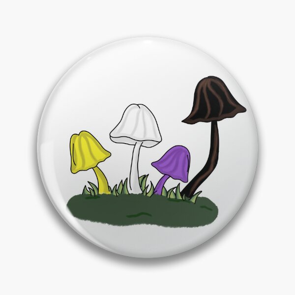 Item preview, Non Binary Mushroom Pride Stuff designed and sold by GM-666.