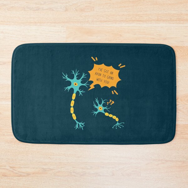 Item preview, An Axon to Grind Neuron Neuroscience Puns Funny Science Jokes  designed and sold by CreoRealities.