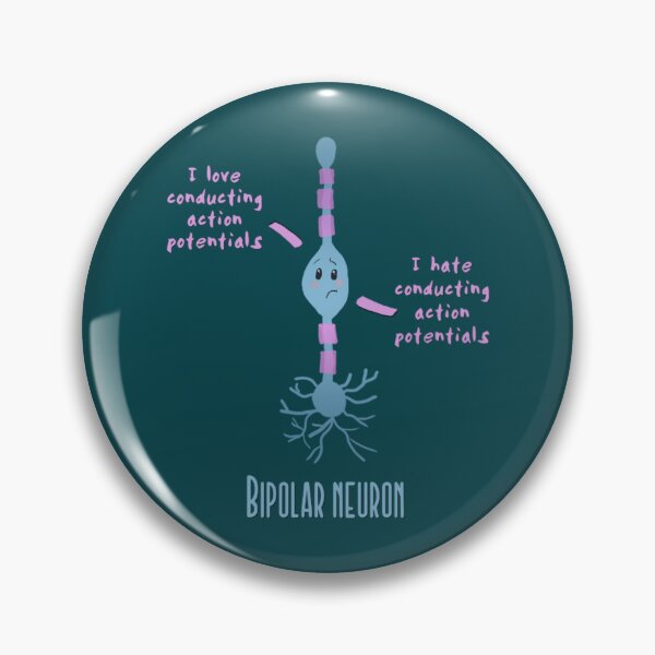 Item preview, Bipolar neuron, cute designed and sold by CreoRealities.