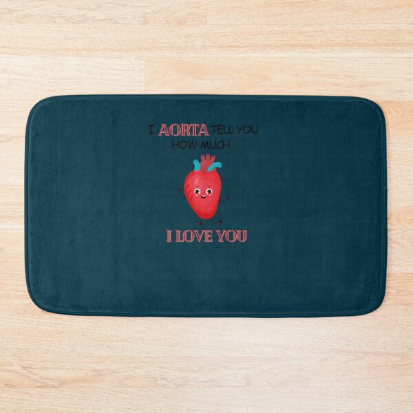 Item preview, Cardiology Puns - I Aorta Tell You How Much I Love You designed and sold by CreoRealities.