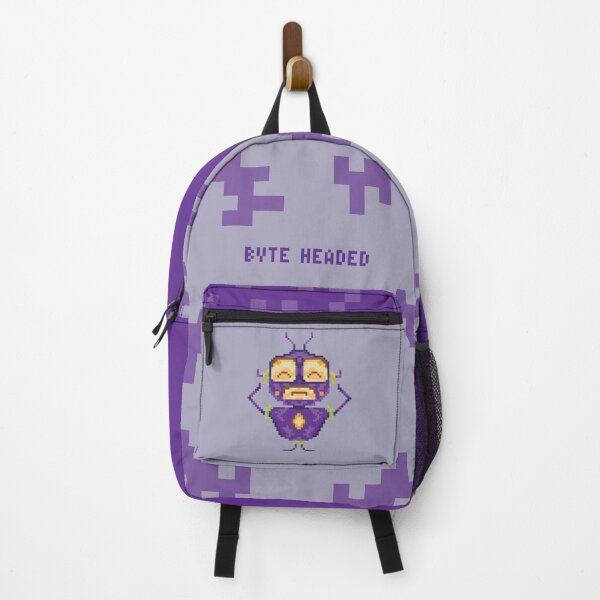 Item preview, Byte Headed Robot Pixel Art designed and sold by iamKaye.