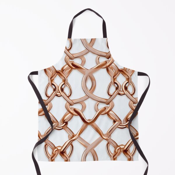 Item preview, Colorful fantasy pattern white gold copper chain chain links net designed and sold by G-M-Designs.