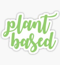 plant based Sticker