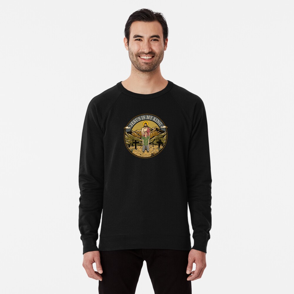 Item preview, Lightweight Sweatshirt designed and sold by ChristlikeMerch.