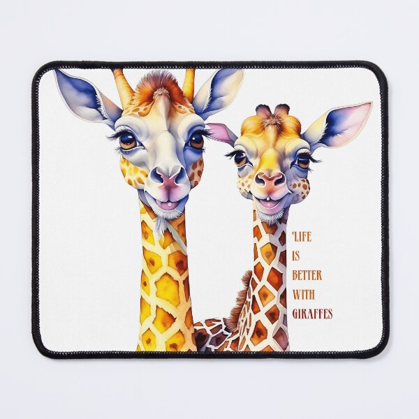 Item preview, [AI Art] Life is better with giraffes designed and sold by Sissle.