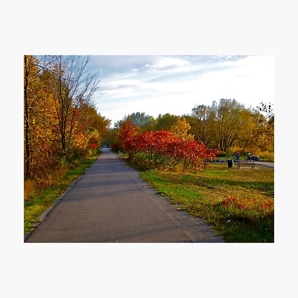 Cycling in Heaven Photographic Print