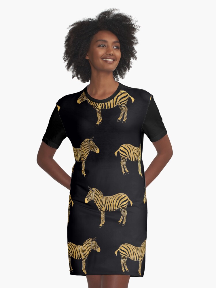 Zebra t shirt store dress