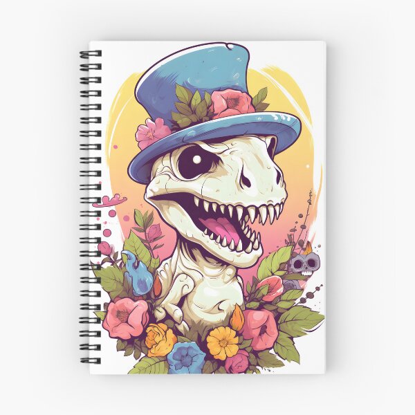 Item preview, Dinosaur skeleton among flowers designed and sold by Game-Graphics.