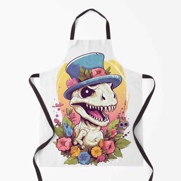 Item preview, Dinosaur skeleton among flowers designed and sold by Game-Graphics.