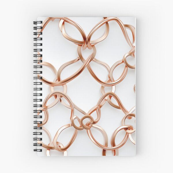 Item preview, Colorful fantasy pattern white gold copper chain chain links net designed and sold by G-M-Designs.