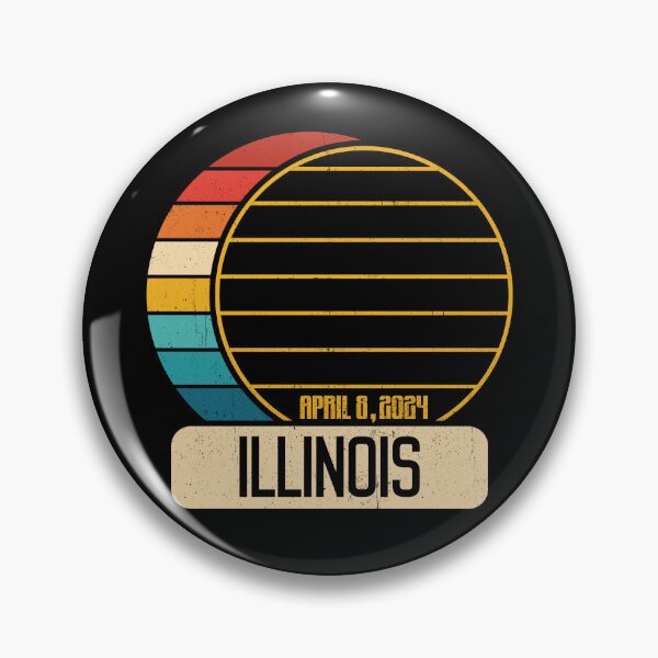 Artikelvorschau, Total Solar Eclipse Illinois April 28 2024 Eclipse Gear entworfen und verkauft von DynamicDesign.