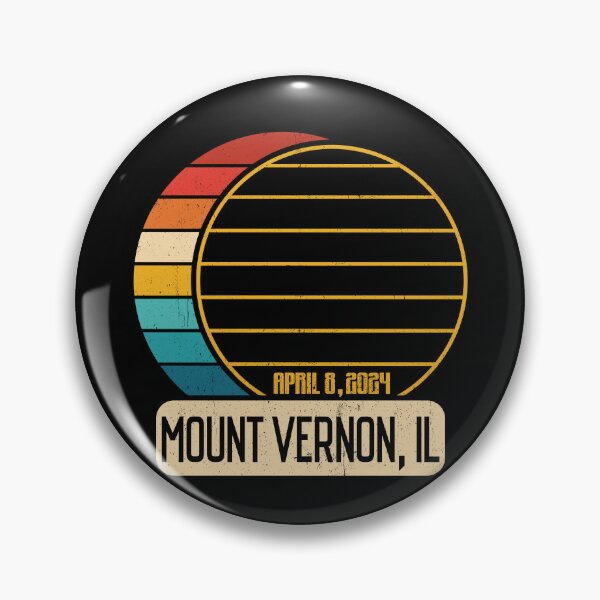 Item preview, Total Solar Eclipse Illinois Mount Vernon 4 28 2024 Eclipse Gear designed and sold by DynamicDesign.