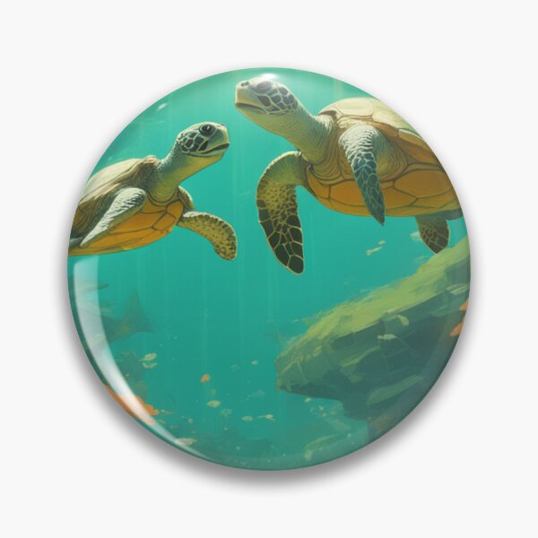 Artikelvorschau, Sea Turtle Tshirt entworfen und verkauft von KunstistKunst.