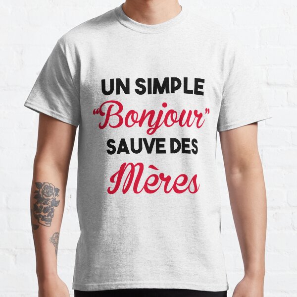 A simple hello saves mothers Classic T-Shirt