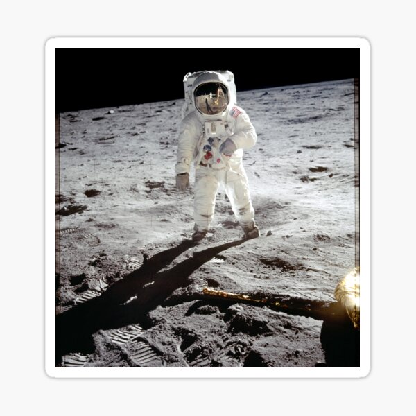 Item preview, Buzz Aldrin on the Moon designed and sold by Lefteris Betsis.