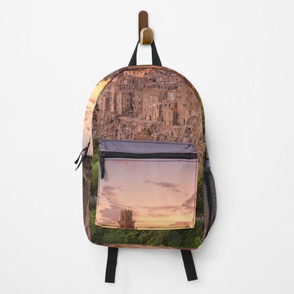 Item preview, Pitigliano medieval village at sunset. Tuscany, Italy designed and sold by Stefano Orazzini.