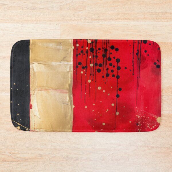Item preview, Polka Dot - Red & Gold Abstract #3 designed and sold by TLCPhotoArt.