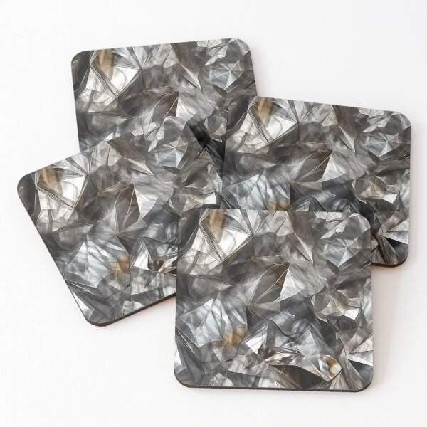 Item preview, Summery modern design reminiscent of crumpled aluminum foil designed and sold by Pflugart.