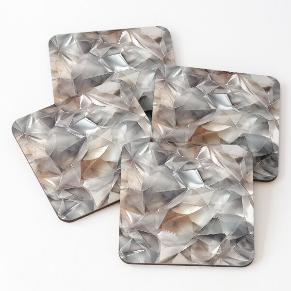 Item preview, Summery modern design reminiscent of crumpled aluminum foil designed and sold by Pflugart.