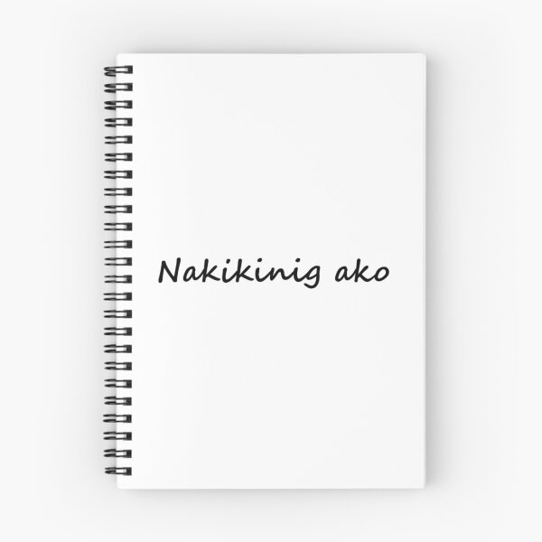 Item preview, Nakikinig ako = I'm listening TAGALOG designed and sold by PabloBSanchez.