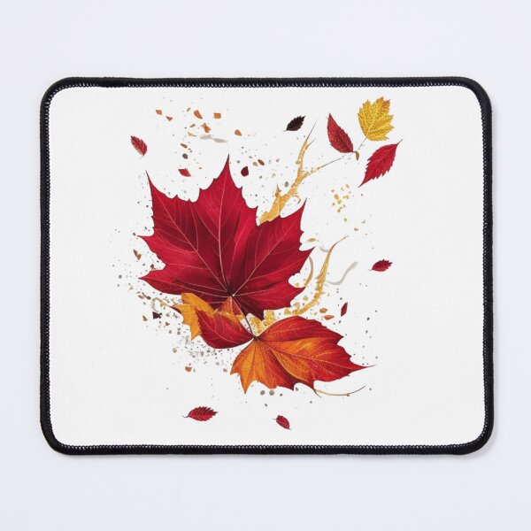 Item preview, Autumnal design with falling leaves designed and sold by Jawoahl.