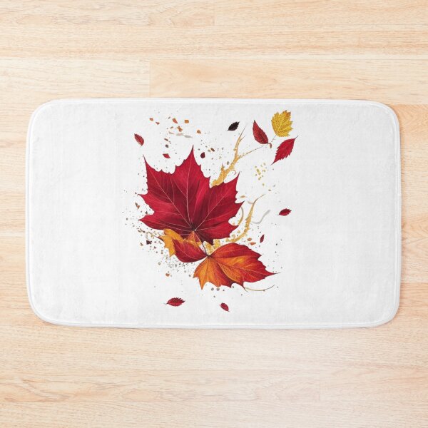 Item preview, Autumnal design with falling leaves designed and sold by Jawoahl.