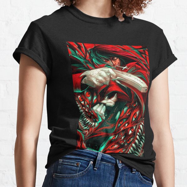 Characters Alucard Hellsing Anime Unisex T-Shirt - Teeruto