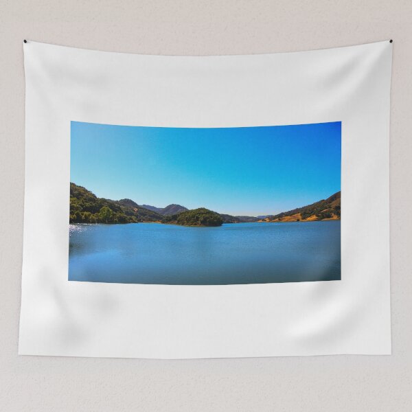 Item preview, Uvas Dam California Water and Hills designed and sold by Fenderbender00.