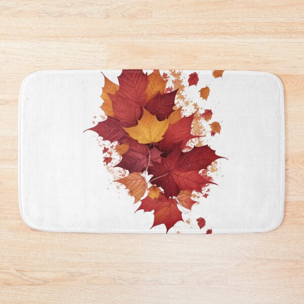 Item preview, Autumnal design with falling leaves designed and sold by Jawoahl.